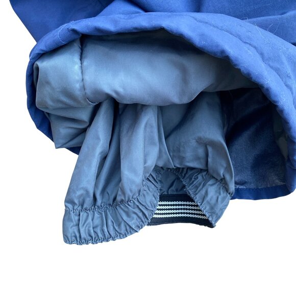 Kids Lands End Squall Snow Bib Pants Blue Insulated Waterproof Ski Snowpants-12 - Picture 8 of 16